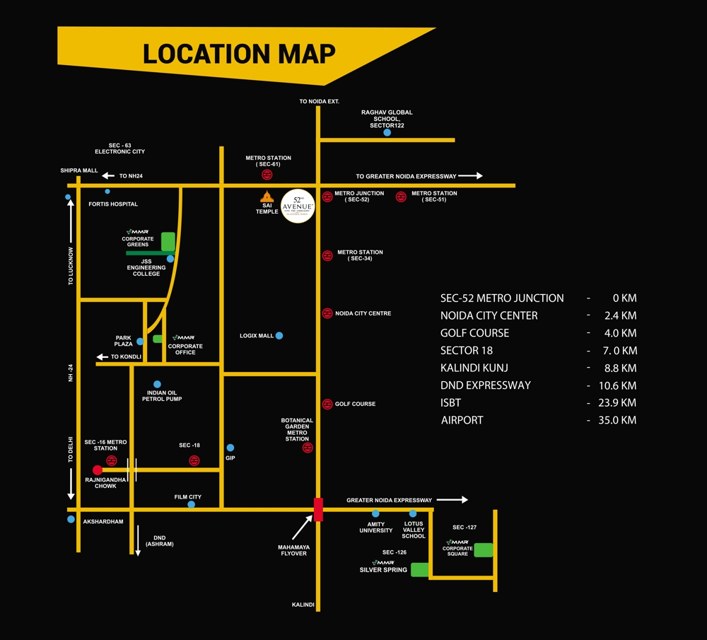MMR 52nd Avenue Location Map